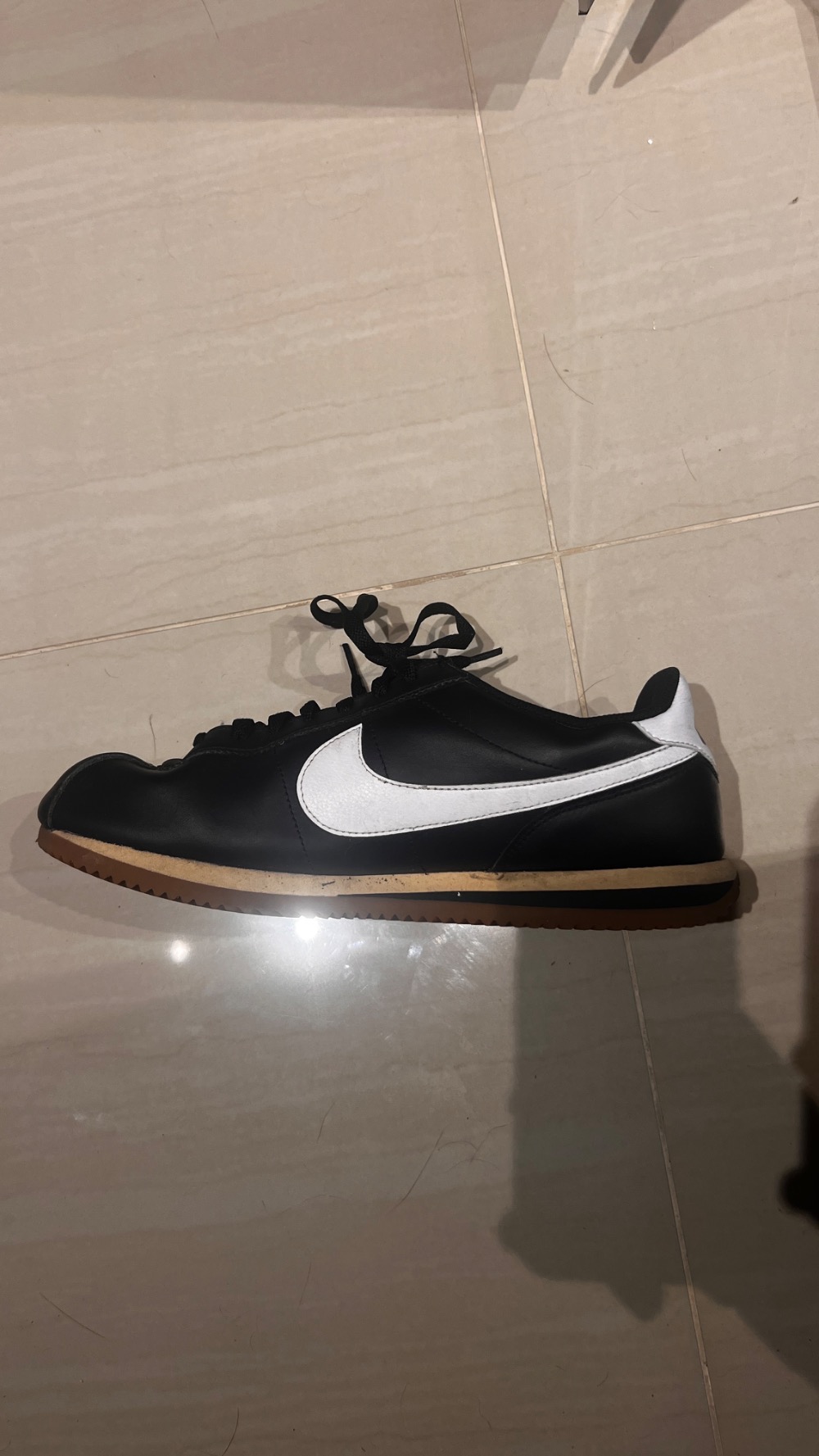 Nike Cortez Black Gum Medium Brown Sesame White
