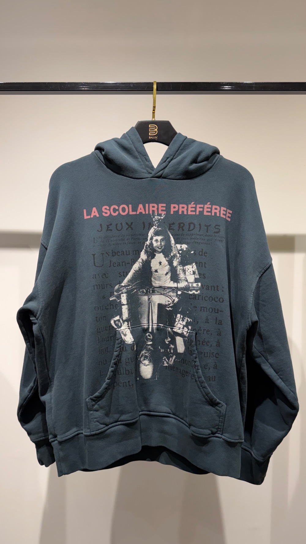 Moletom Enfants Riches Déprimés La Scolaire Préféree Dark Forest Green — G, Novo