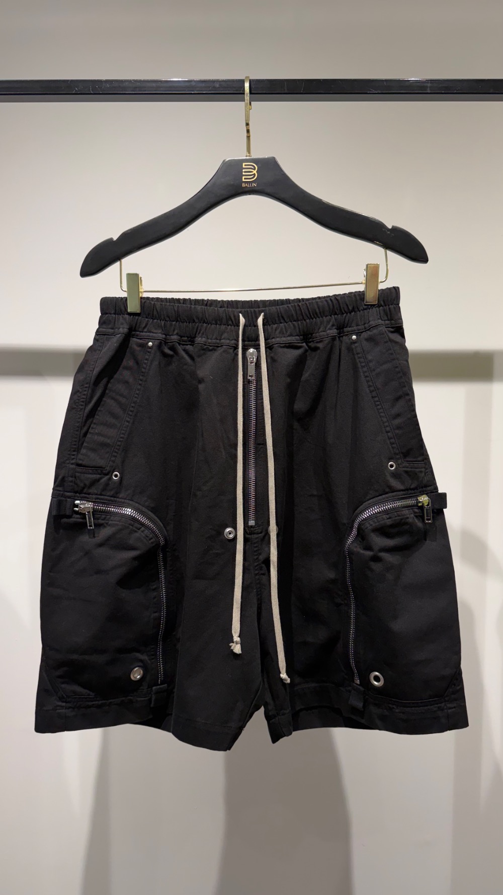 Shorts Rick Owens DRKSHDW Bauhaus Pods Black — 44, Novo