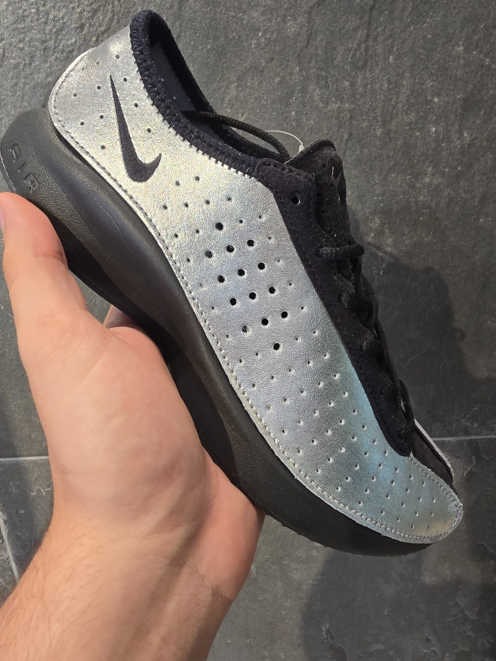 Nike Air Superfly Moc Metallic Silver — 35 / 36 / 37, Novo