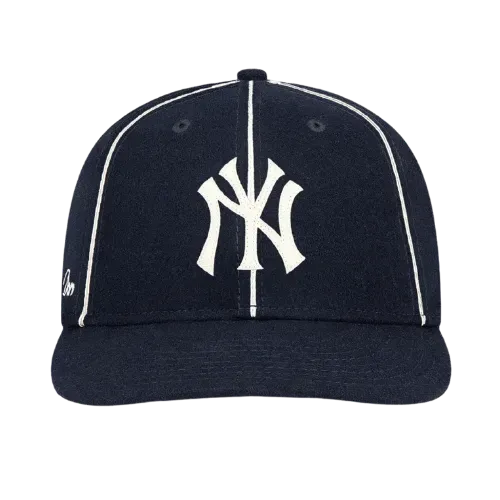 New Era x Aimé Leon Dore Boné Yankees Melton Wool Fitted Navy - Droper