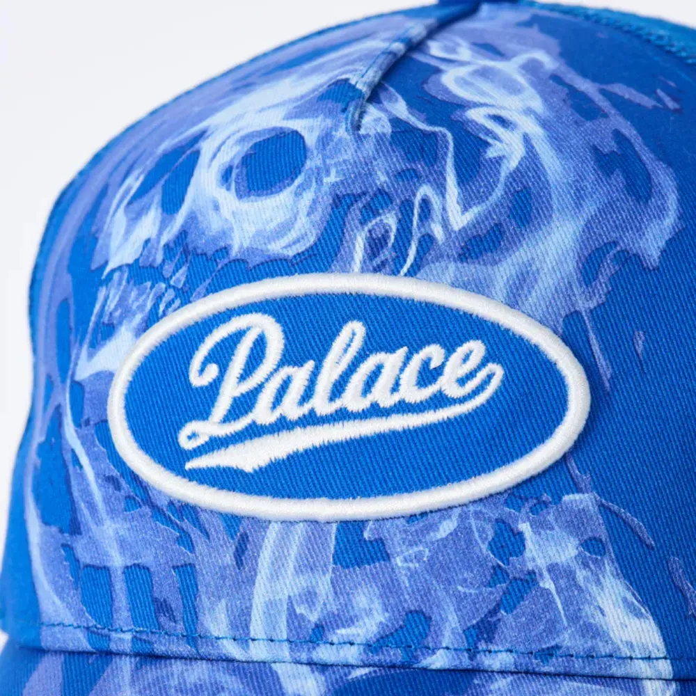 Boné Palace Smoked Trucker Palatial Blue - Droper