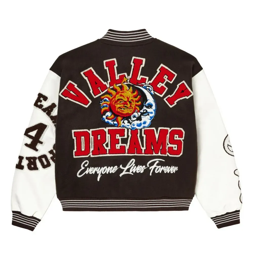 Imagem Jaqueta Vale Lives Forever Alumni Varsity Brown
