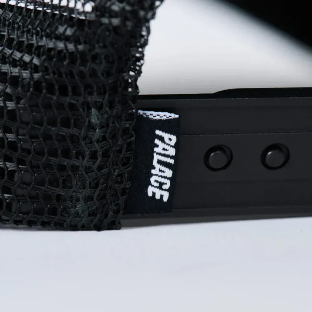 Boné Palace Smoked Trucker Black - Droper