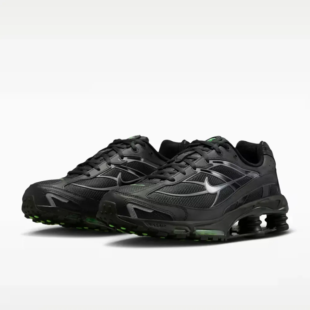 Nike Shox Ride 2 Black Cool Grey Silver - Droper