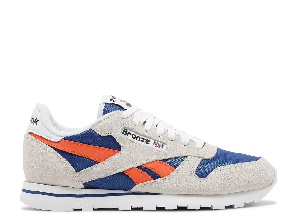 Bronze 56k x Reebok Classic Leather Cream Blue Orange