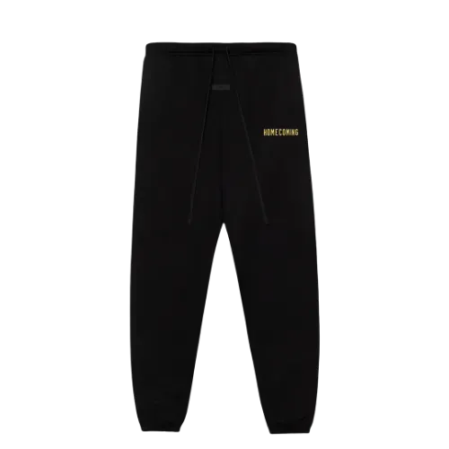 Calça Fear of God Essentials Heavy Fleece Black - Droper
