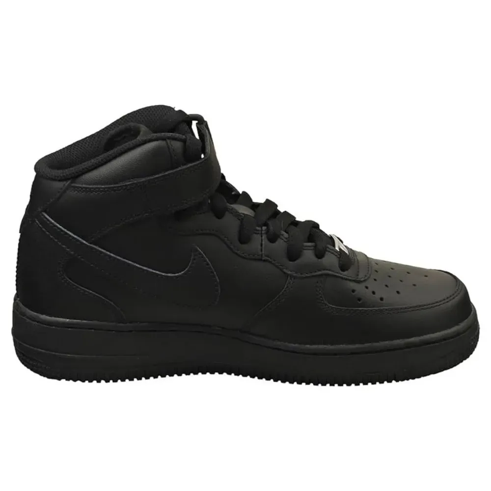 Nike Air Force 1 Mid 07 Black - Droper