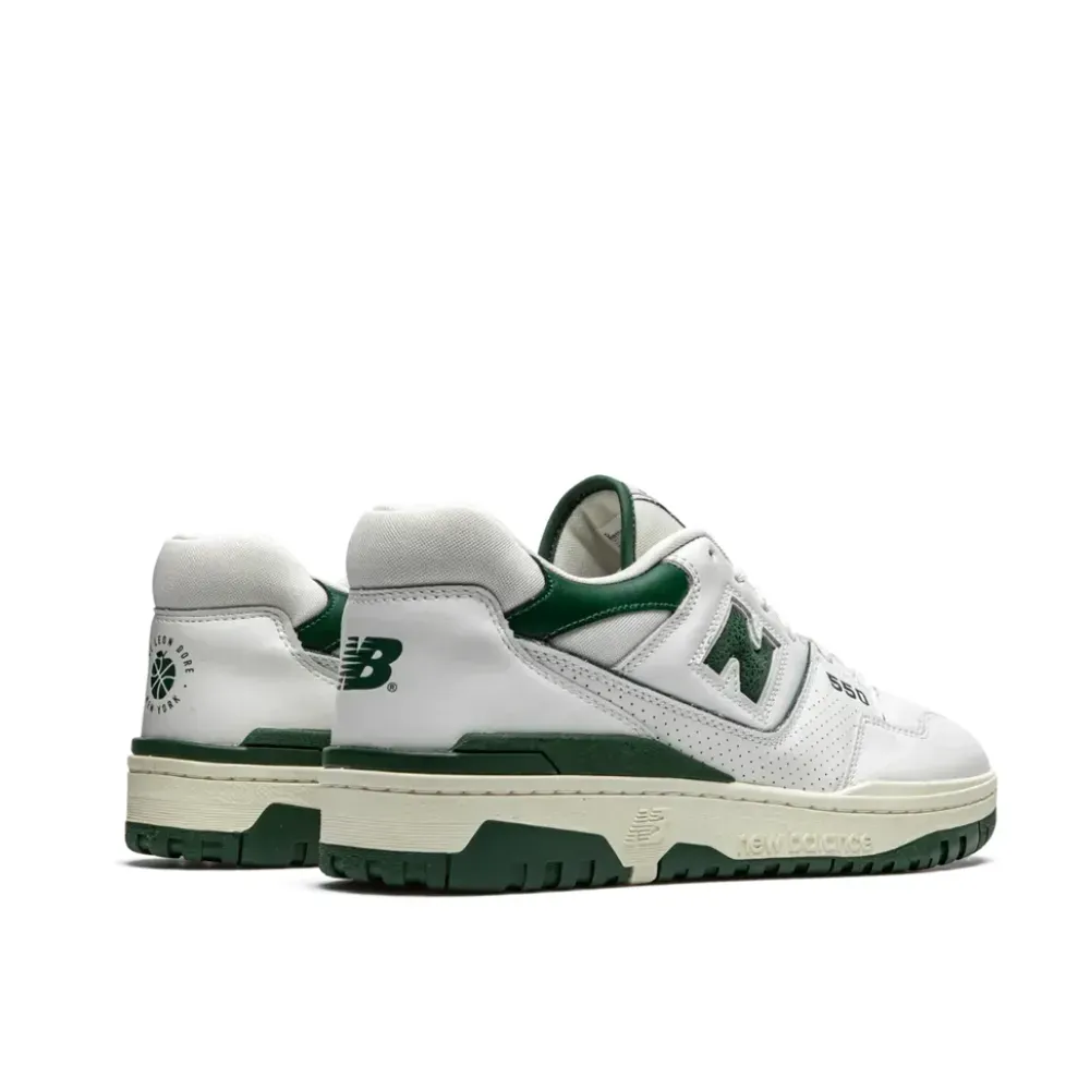 Aimé Leon Dore x New Balance 550 White Green foto 2