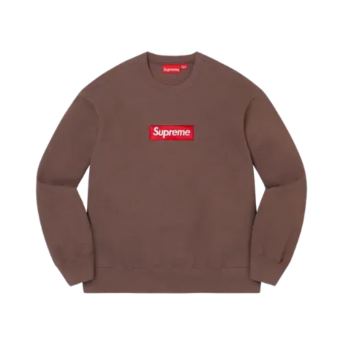 Crewneck Supreme Box Logo Black - Droper