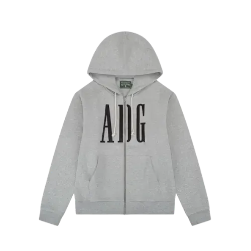 Jaqueta Denim Tears ADG Inc. Zip Up Grey