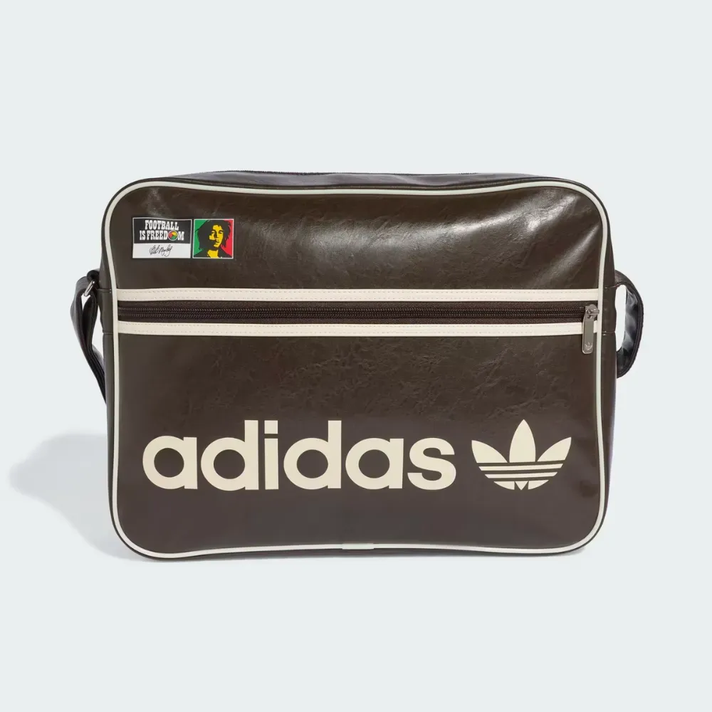 Bob Marley x adidas Bolsa Jamaica Dark Brown Cream White - Droper