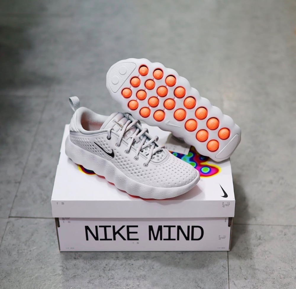 Nike Mind 002 Light Smoke Grey Feminino — 45, Novo