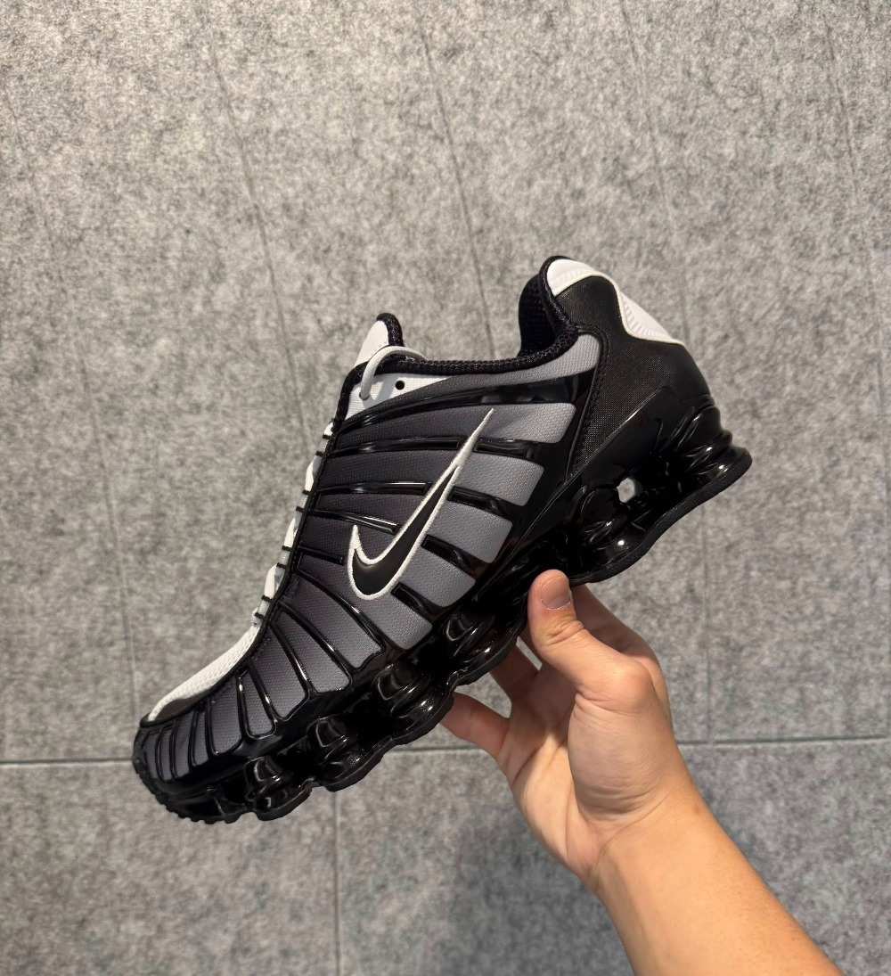 Nike Shox TL Black Pure Platium — 37 / 38 / 40 / 41 / 42 / 43 / 44, Novo
