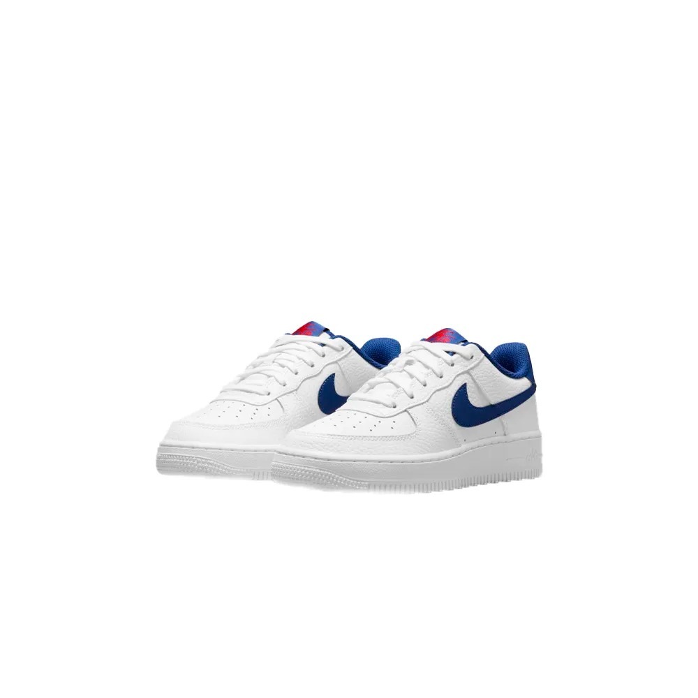 Nike Air Force 1 White Deep Royal Blue — 34.5, Novo