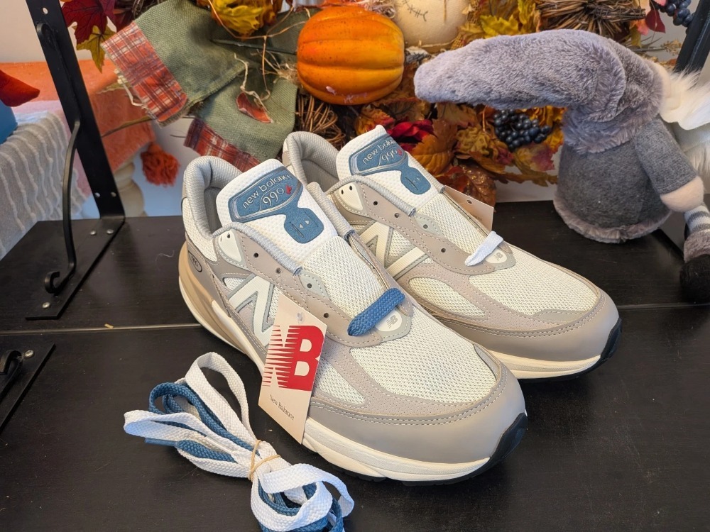 New Balance 990v6 Made in USA Light Mushroom Moonrock — 35.5, Novo
