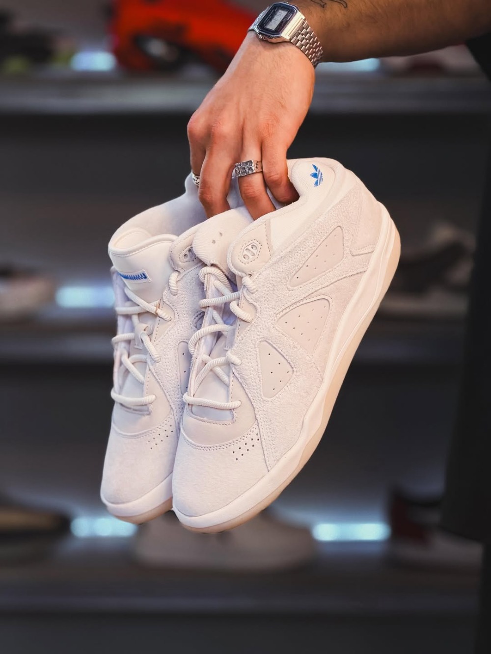 Bad Bunny x adidas BadBo 1.0 Chalk White Talc — 40, Novo
