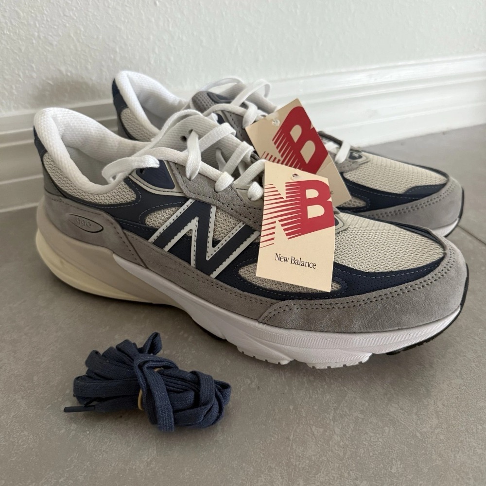 New Balance 990v6 MiUSA Grey Day — 41, Novo