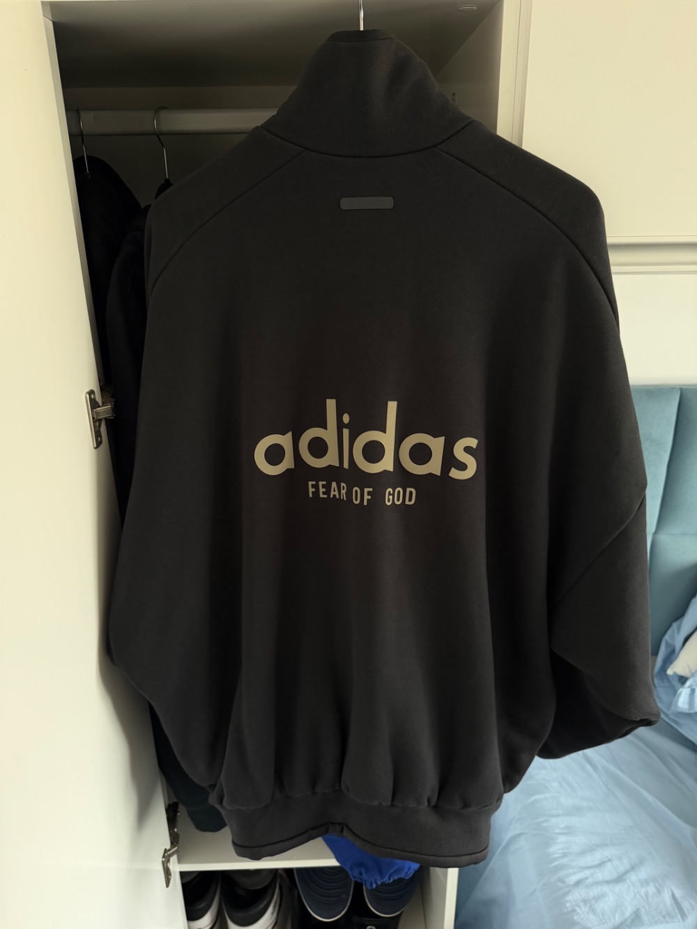 Fear of God Athletics x adidas Jaqueta Black Feminino — M, Usado