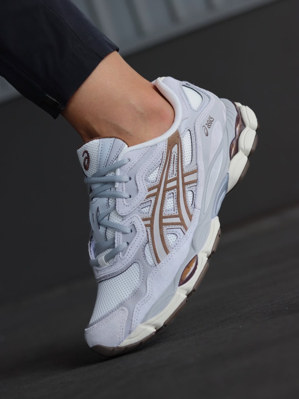 Asics Gel-NYC Cream Cement Grey