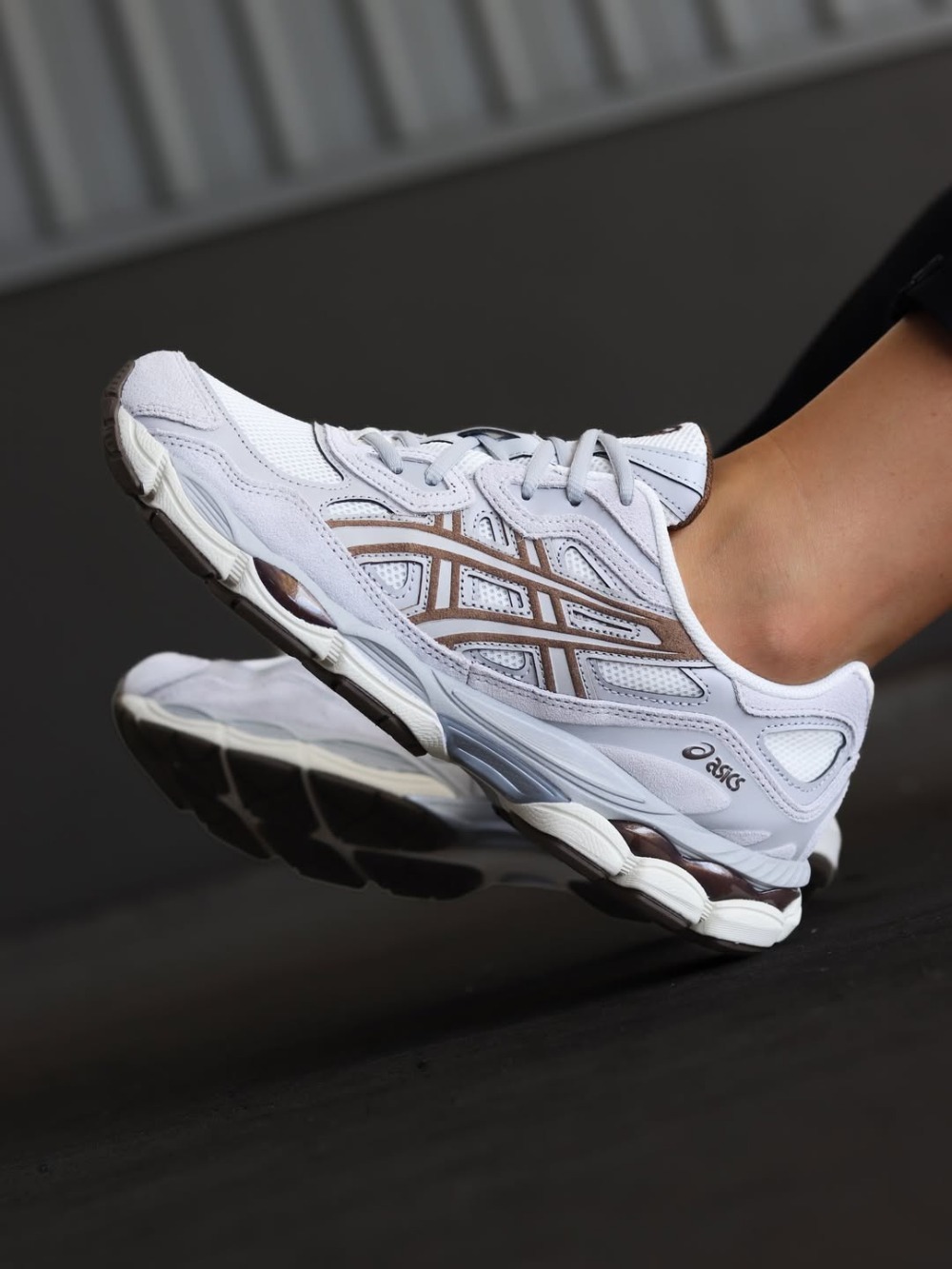 Asics Gel-NYC Cream Cement Grey