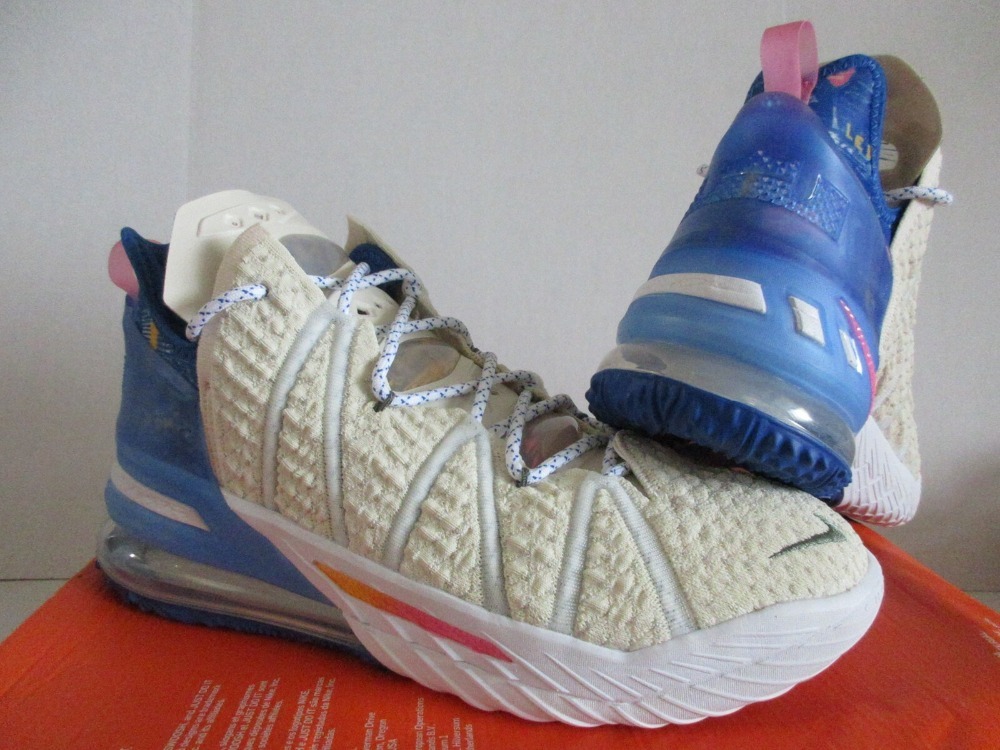 Nike Lebron XVIII Los Angeles By Day — 39.5, Novo