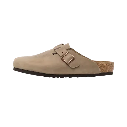 Birkenstock Boston Soft Footbed Oiled Leather Tobacco Brown