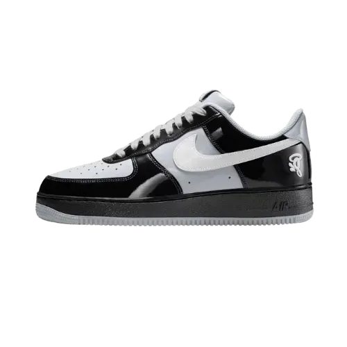 Central Cee x Syna World x Nike Air Force 1 Low Black Light Smoke Grey