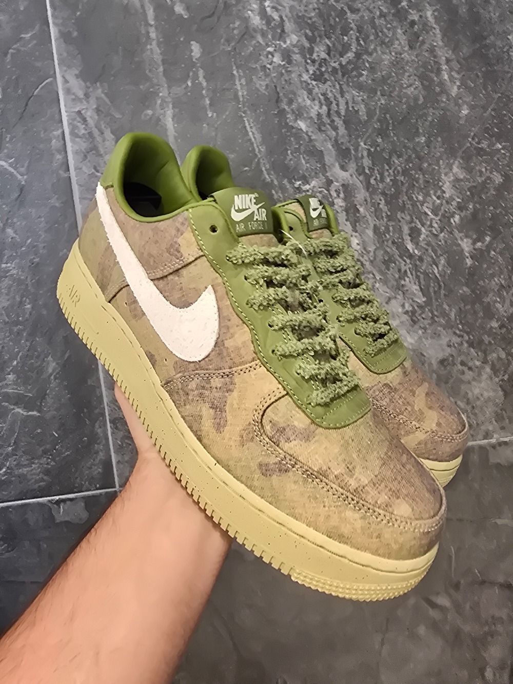Nike Air Force 1 Low Asparagus Chlorophyll — 37 / 38 / 39.5 / 40.5 / 42 / 42.5 / 43.5, Novo