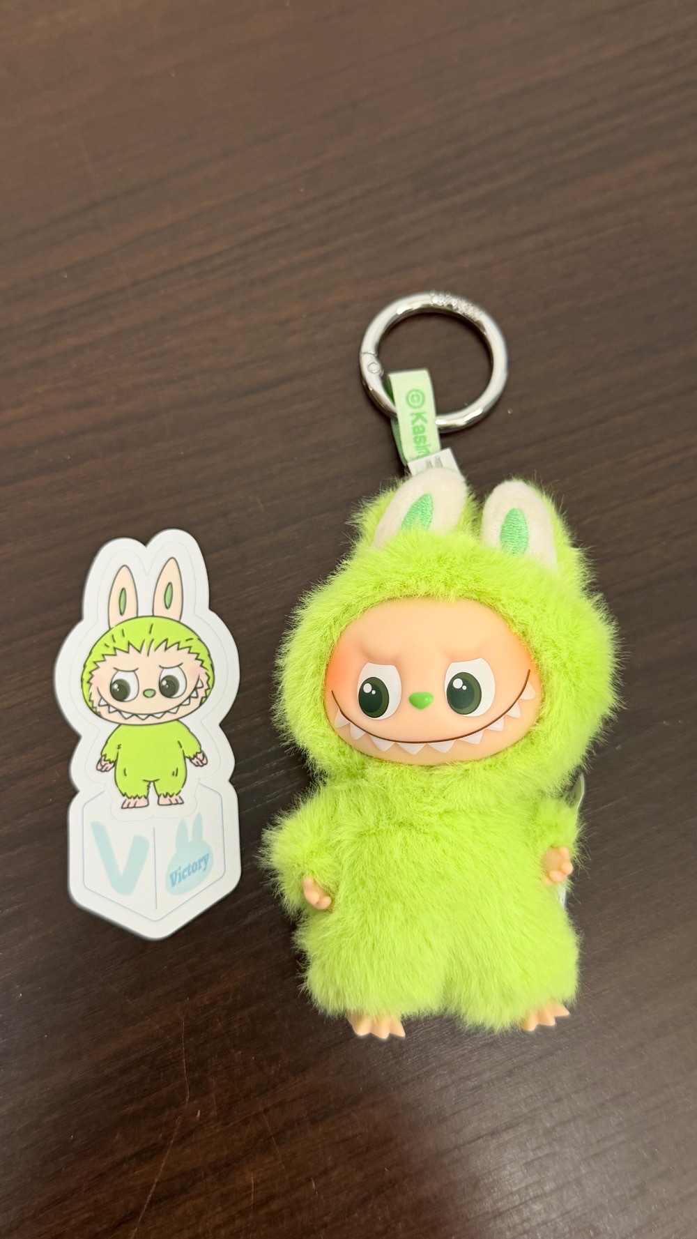 Pop Mart Labubu The Monsters Pin for Love Series V Vinyl Plush Pendant