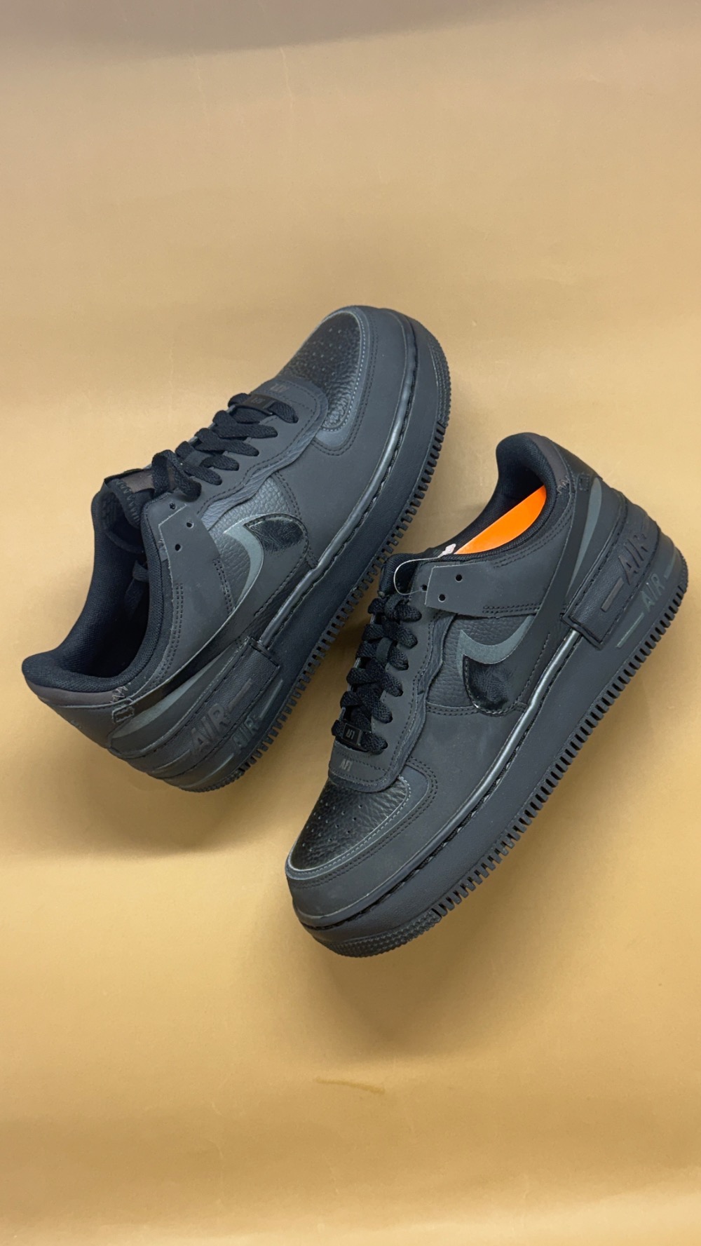 Nike Air Force 1 Shadow Triple Black