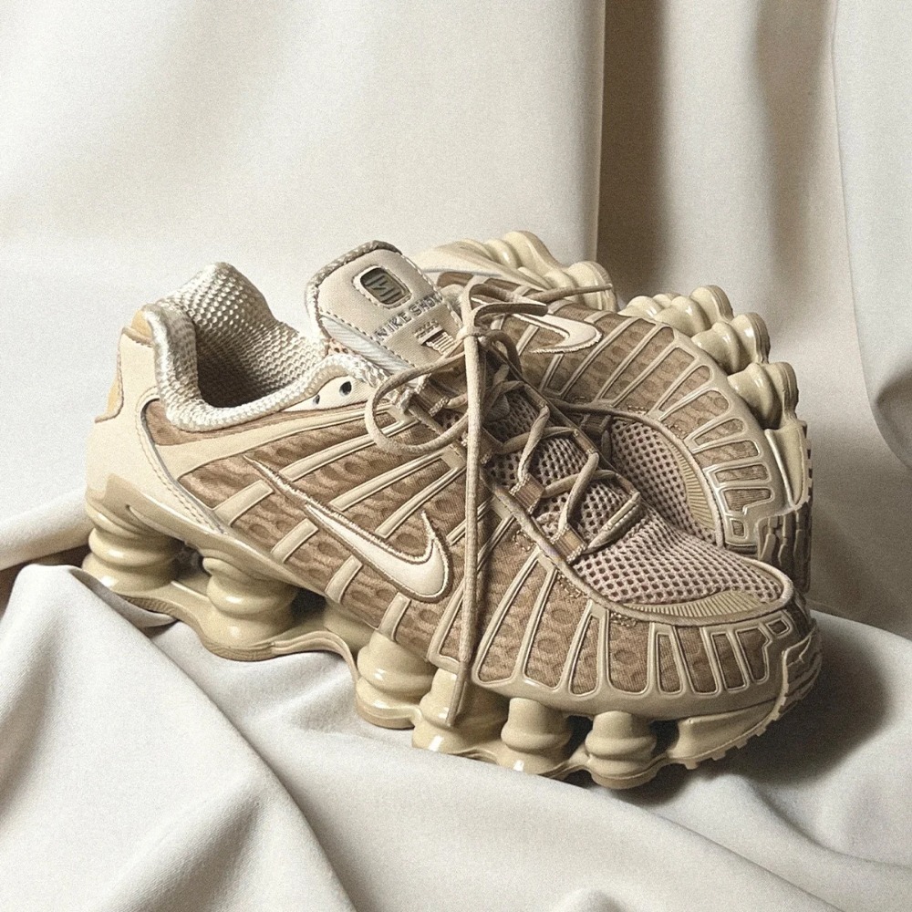 Nike Shox TL Linen Metallic Silver — 34 / 35 / 36 / 37 / 38 / 39 / 40, Novo