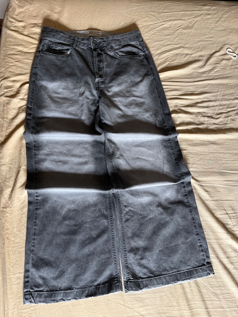 Calça Egho Studios Bone Faded Grey — 40, Novo