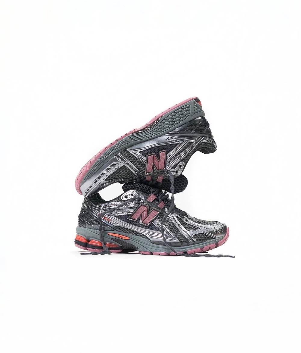 New Balance 1906R Dark Silver Metallic Pink — 40, Novo