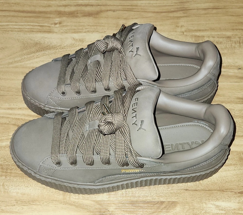 Fenty x Puma Creeper Phatty GS Nubuck Totally Taupe — 41, Novo