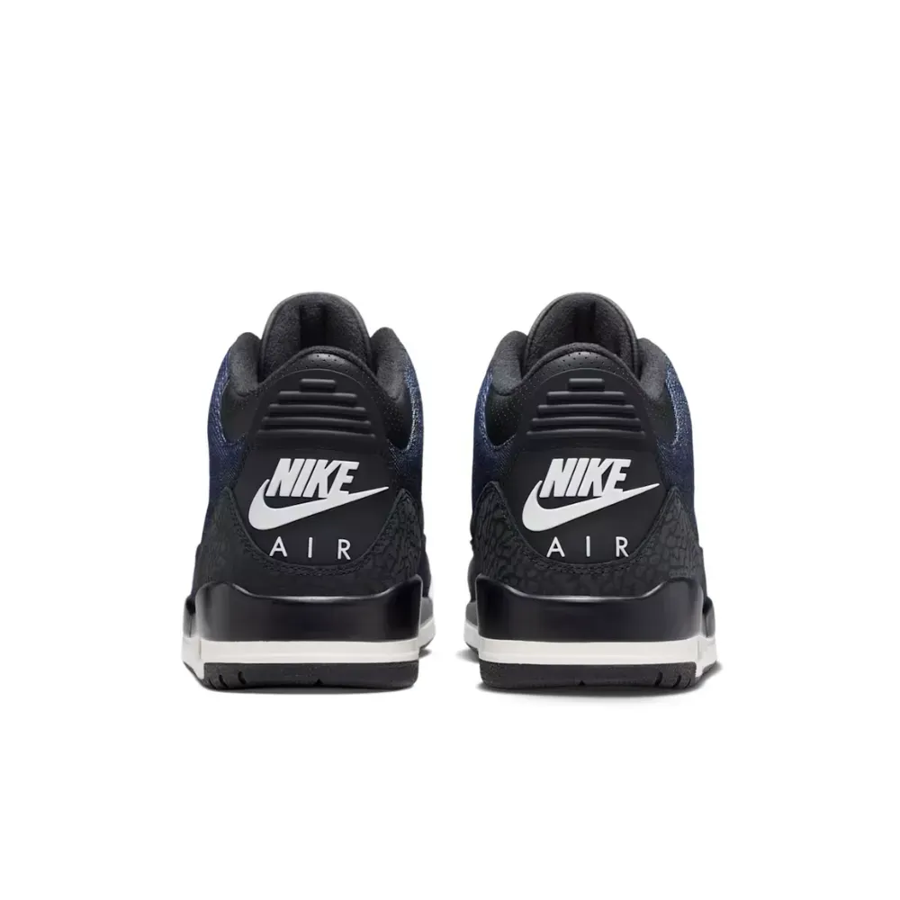 Levi's x Air Jordan 3 Indigo Gym Red - Droper