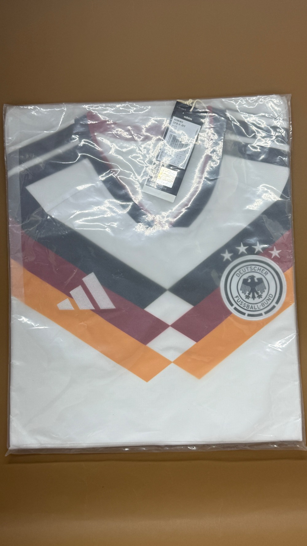 Camiseta adidas Alemanha Torcedor 26 White — M / G / XG, Novo