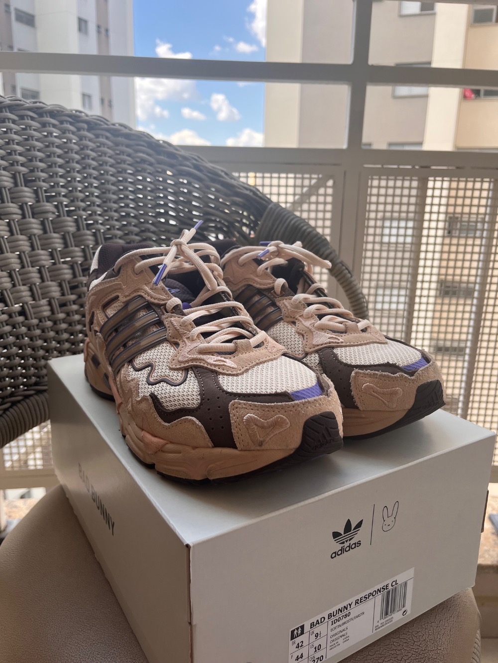 Bad Bunny x adidas Response CL Bronze Strata