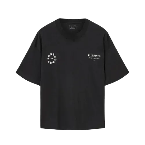Camiseta AllSaints Kindred Washed black