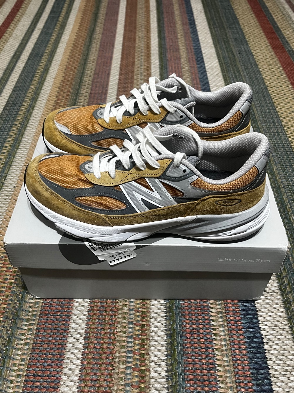 New Balance 990v6 Made in USA Workwear Grey