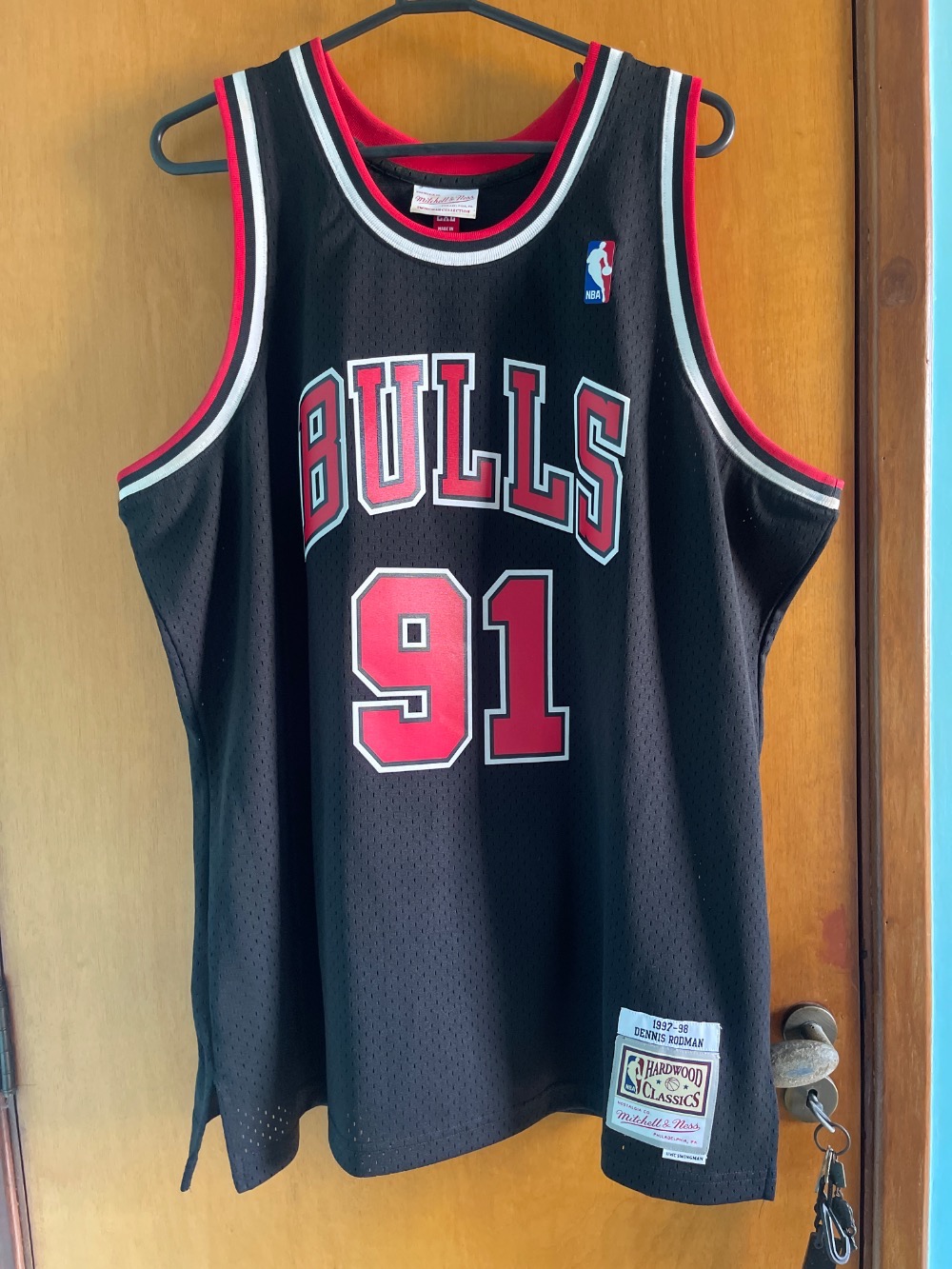 Regata Mitchell & Ness Swingman Jersey Chicago Bulls 1997-98 Dennis Rodman