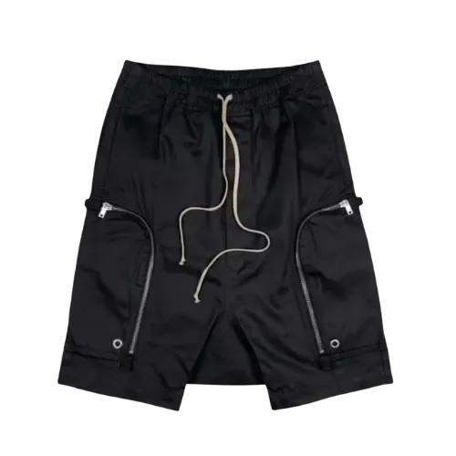パンツ Rick Owens DRKSHDW Bauhaus Pods Shorts S Shorts Rick Owens DRKSHDW Bauhaus Pods Black - Droper