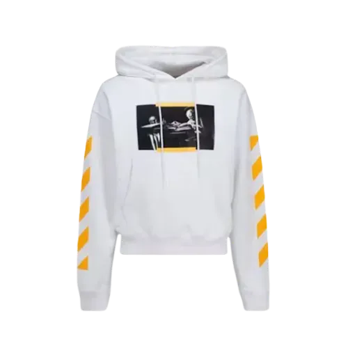 Moletom Off-White Caravaggio Arrow Over Hoodie - Droper