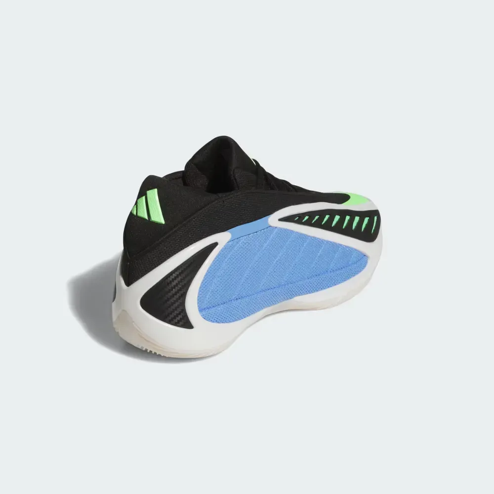 adidas Anthony Edwards 2 Blue Fusion Zero Metalic Lime Burst - Droper