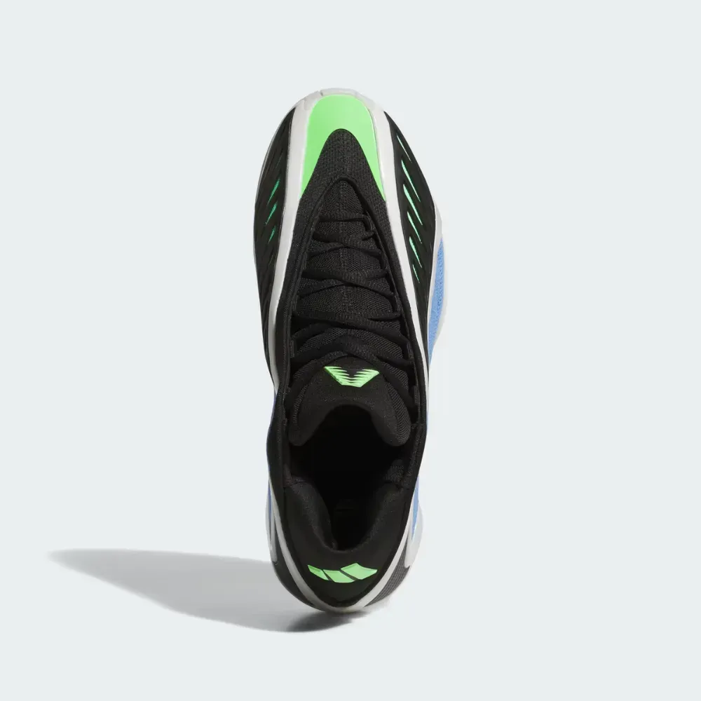 adidas Anthony Edwards 2 Blue Fusion Zero Metalic Lime Burst - Droper