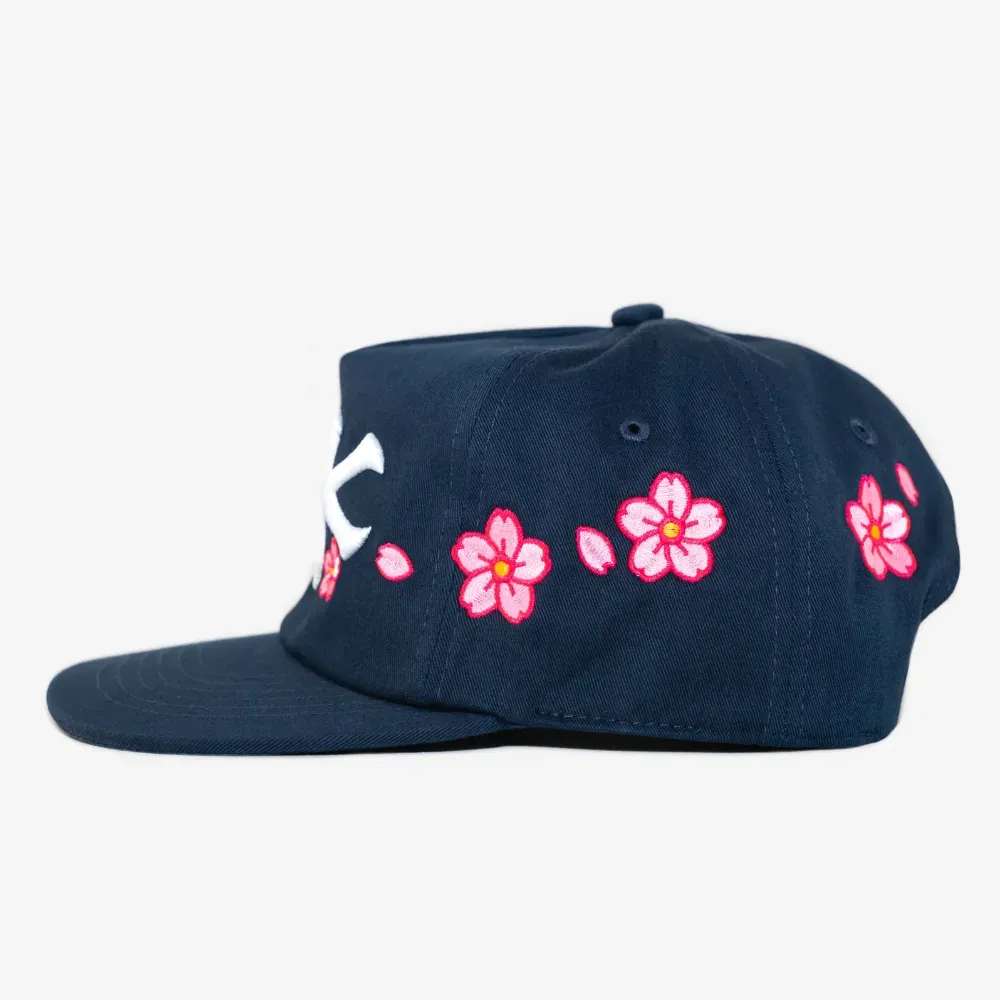 Boné oMA Studios NY CHerry Blossom Navy Blue foto 2