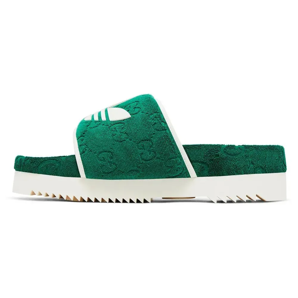 adidas x Gucci GG Platform Sandal Green - Droper