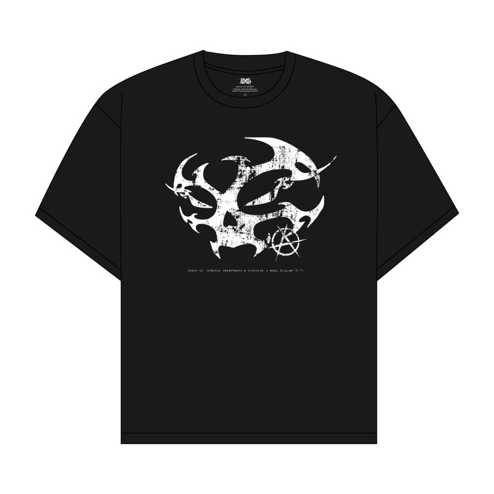 Anny x CIPHER Camiseta Black — PP, Novo