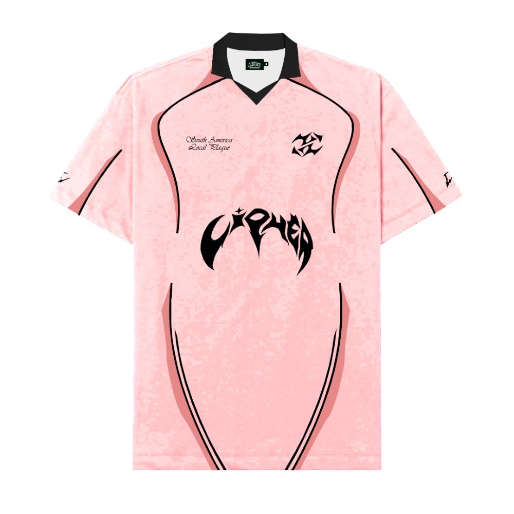 Camiseta Cipher Plague Soccer Pink