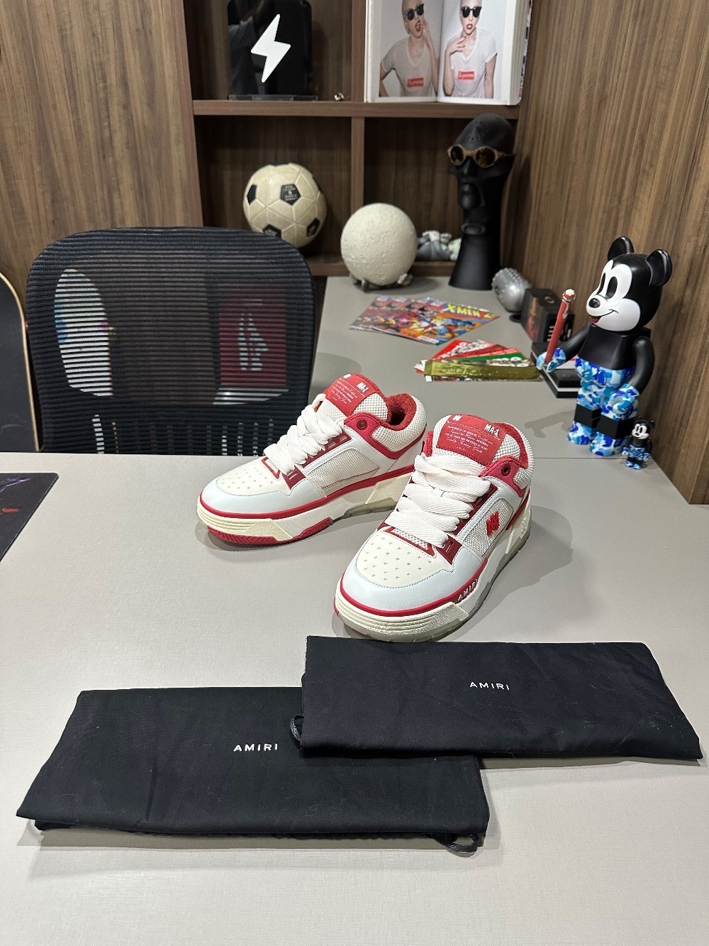 Amiri MA-1 Red White
